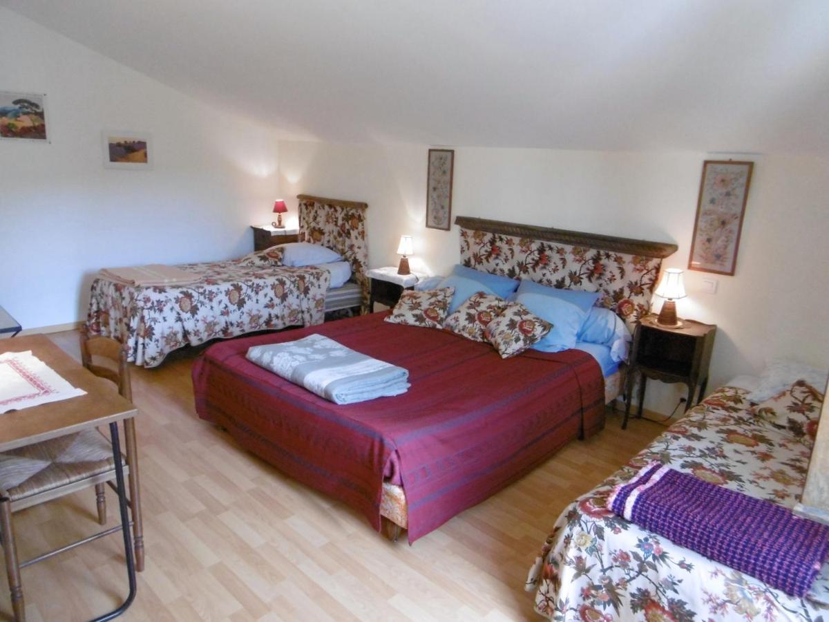 Le Val Leron Bed & Breakfast Valaurie Luaran gambar