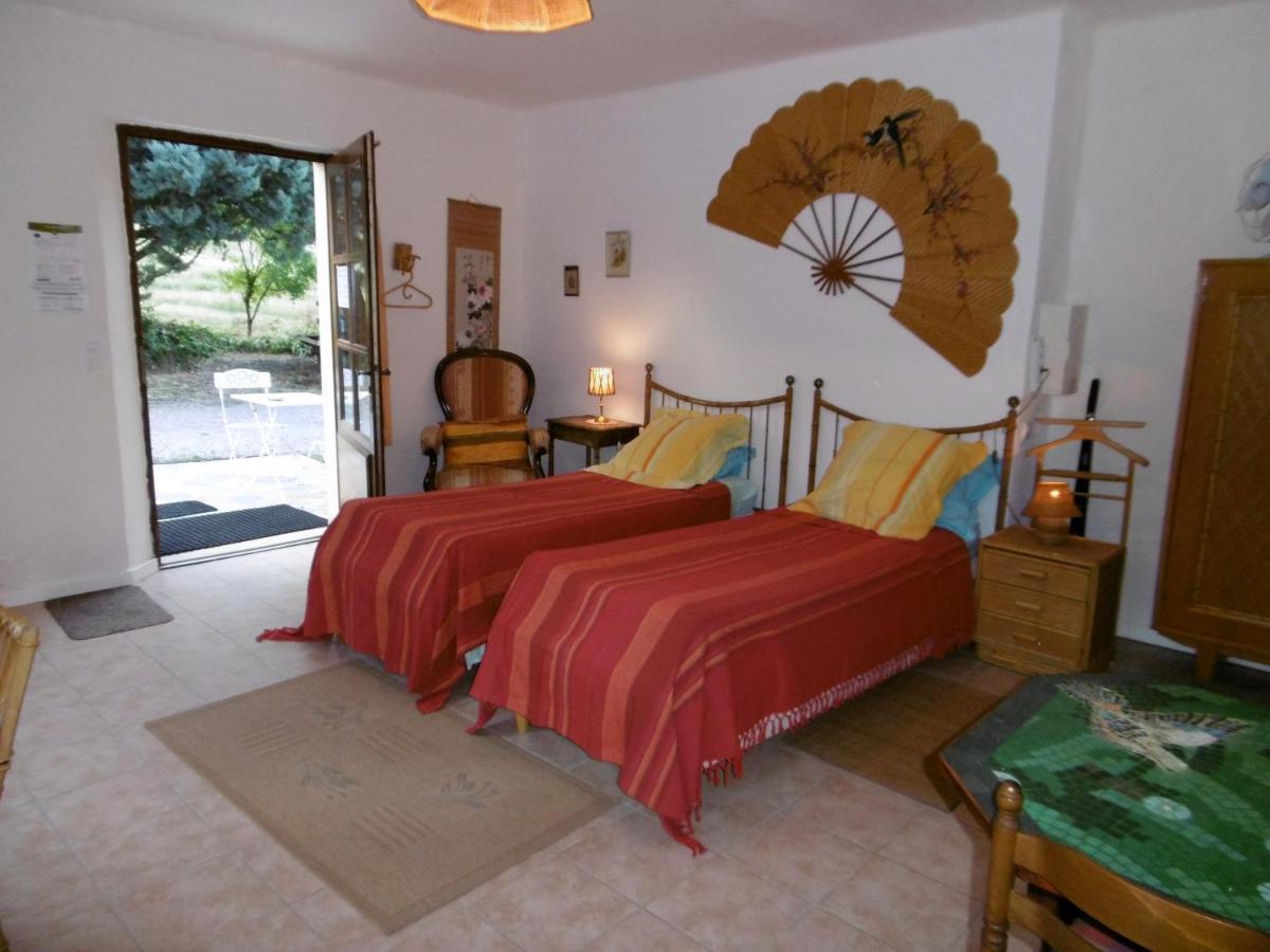 Le Val Leron Bed & Breakfast Valaurie Luaran gambar